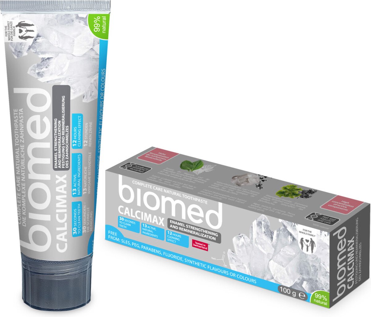 Goedkoopste 3x Splat Biomed Tandpasta Calcimax 100 ml