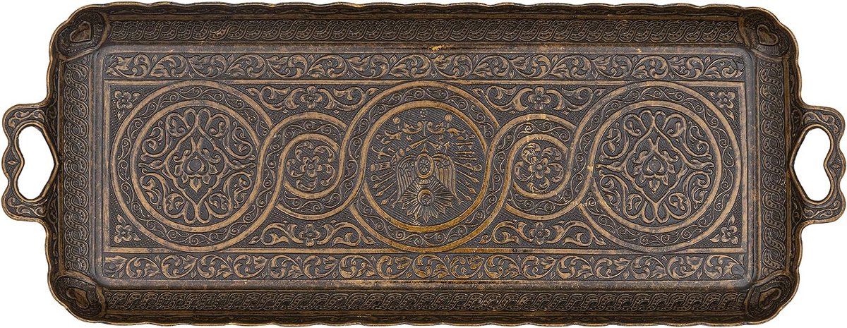 Turkse Ottomaanse Koffie Thee Drank Dienblad Rechthoekig 33 cm x 14 cm