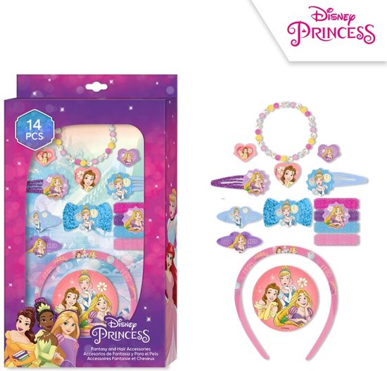 Accessoires de vêtements pour bébé Cheveux Disney Princess Fantasy - Set -  Cadeau -... | bol.com