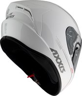 Helm Axxis Draken Solid Glans Wit L