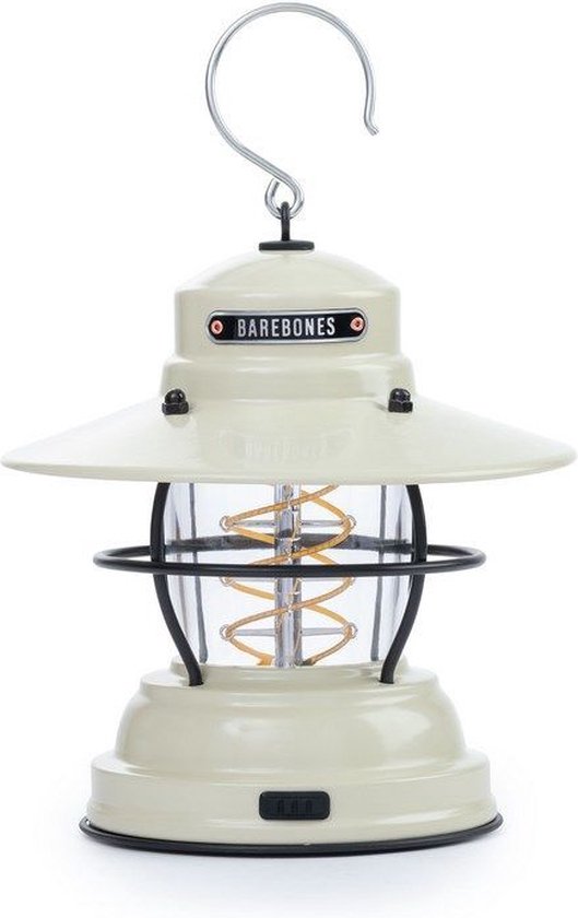 Barebones OUTPOST LANTERN VINTAGE WHITE - Tafellampen elektrisch - Vintage White van Barebones — afbeelding 2