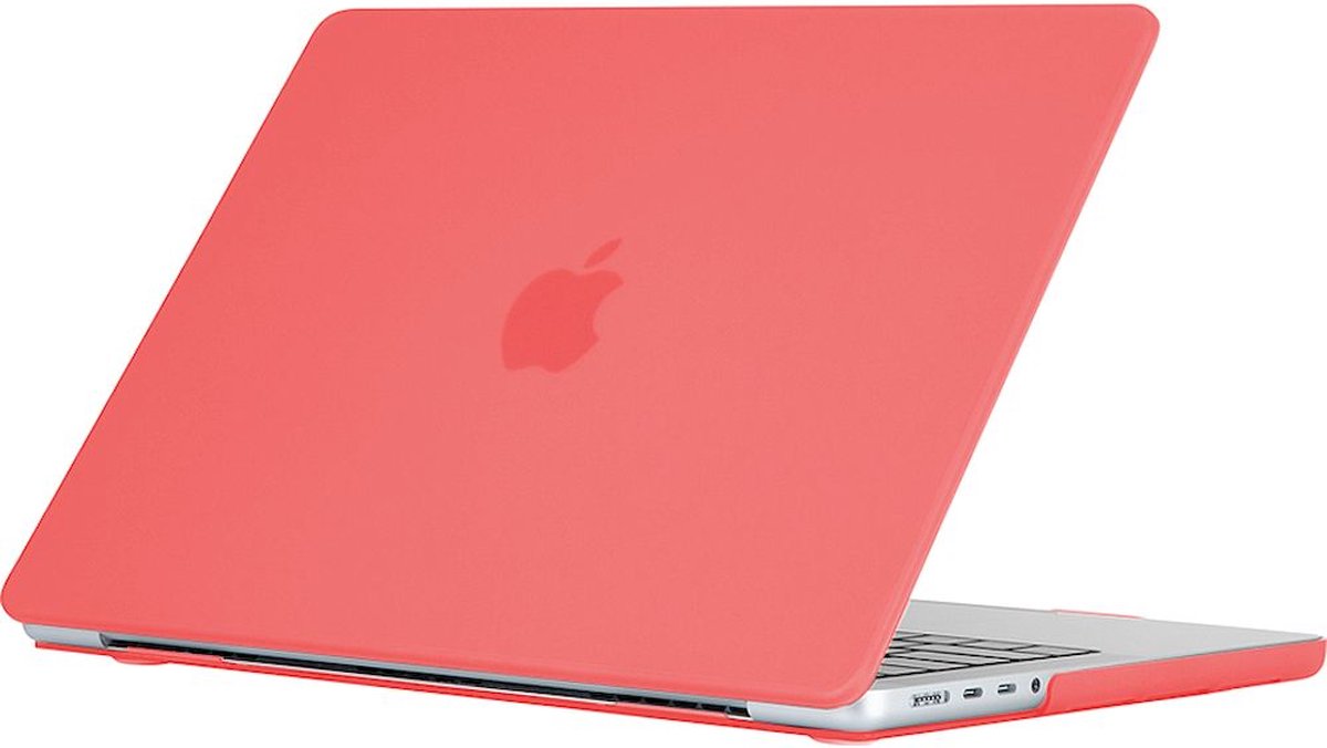 Mobigear Matte Case geschikt voor Apple MacBook Pro 13 inch A1706, A1708, A1989, A2159, A2251, A2289, A2338 (2020-2022) Hoes Hardshell MacBook Case - Coral Orange