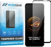 Mobigear Screenprotector geschikt voor ASUS ROG Phone 7 Glazen | Mobigear Screenprotector - Case Friendly - Zwart
