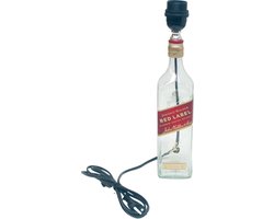 Johnnie Walker red 0.75l whisky fles lamp - Tafellamp - Sfeerlamp Image