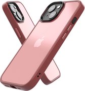 IYUPP Bumper adapté à Apple iPhone 15 Case Rouge