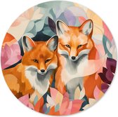 Graphic Message - Impression sur cercles Vossen - Fox Wall Circle - Wall Circle Foxes