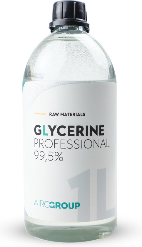 Airogroup Glycerine 99,5% - Glycerol Vloeistof 1 liter - Plantaardig - Vegan ready