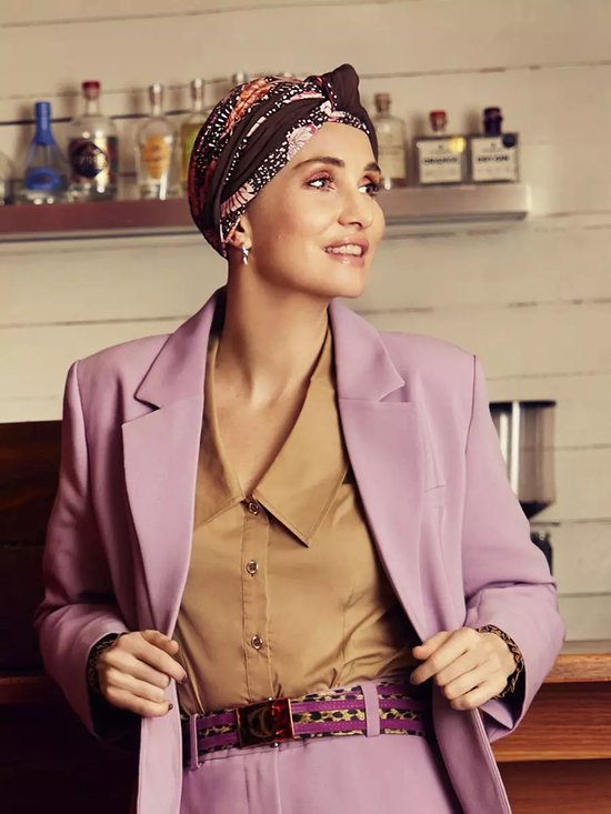 turban béatrice avec rubans - christine headwear