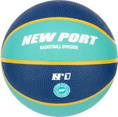New Port Minibasketbal - Donkerblauw/Aqua - Maat 1