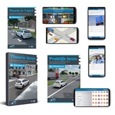 Auto Theorieboek Rijbewijs B 2023 - 3 Maanden Onbeperkt 60 Examens, 9 Toetsen en 3250 Oefenvragen - Praktijkboek (RIS) - Samenvatting - Verkeersborden - CBR Info - Lens
