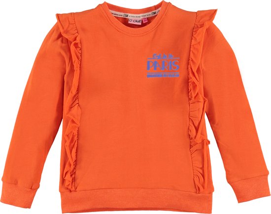 OChill-Girls Sweater Marjorie-Orange