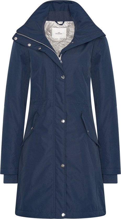 Navahoo Deike waterdichte gevoerde regenjas voor dames, Roze koraal., S