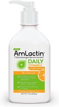 AmLactin Daily Vitamin C Lotion - Lotion pour le corps avec 7 % d'acide lactique 225 g