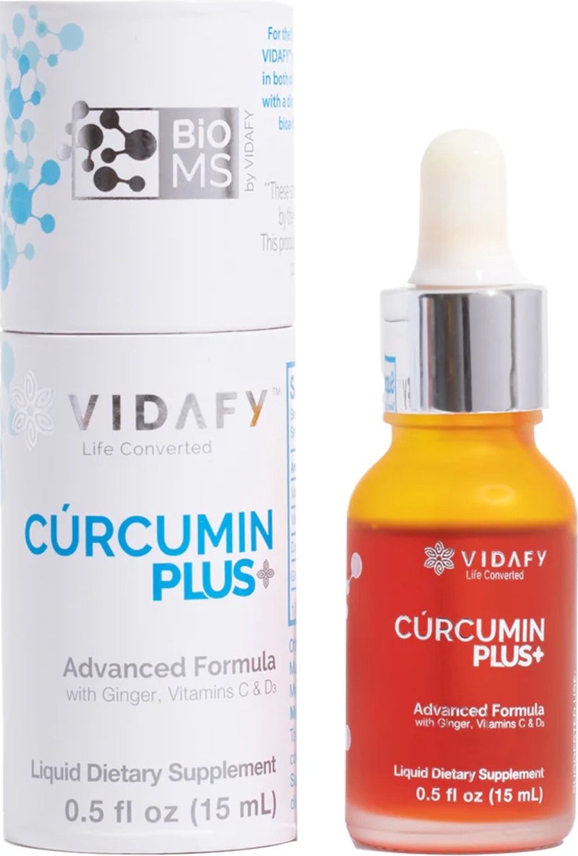 Goedkoopste Curcumin Plus – 15ml | Vidafy