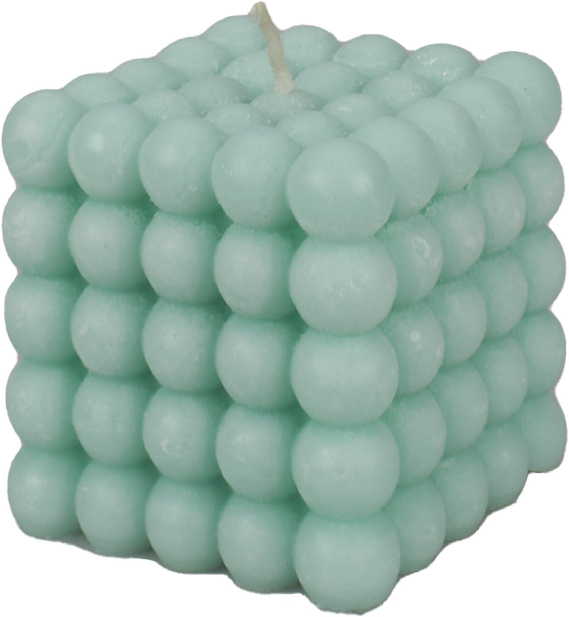 Bubble kaarsje mint