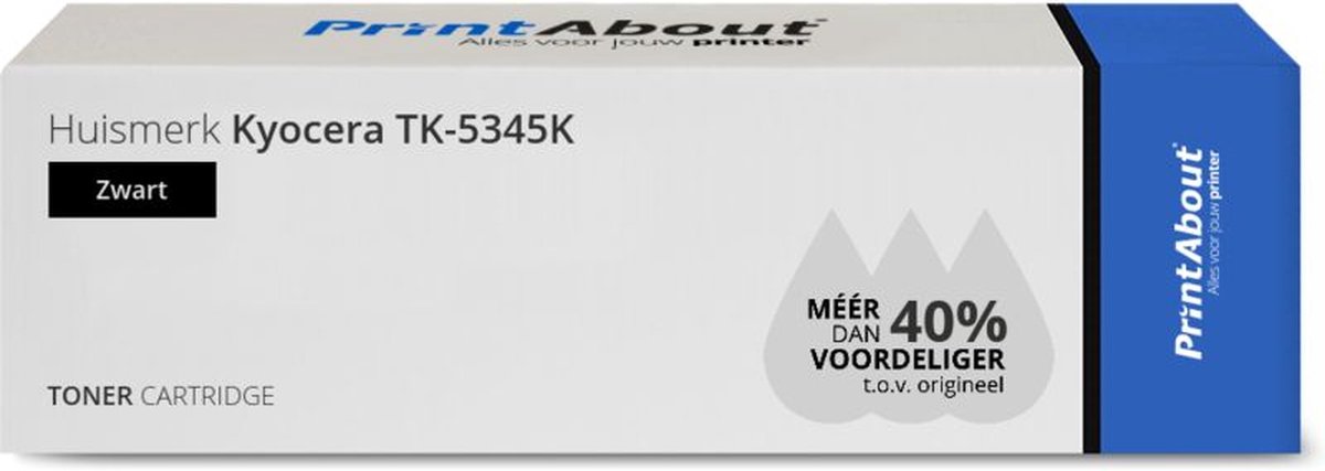 PrintAbout Huismerk Kyocera TK-5345K Toner Zwart