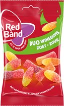 Red Band | Duo Winegums | Zoet Zuur | 12 x 120 gram