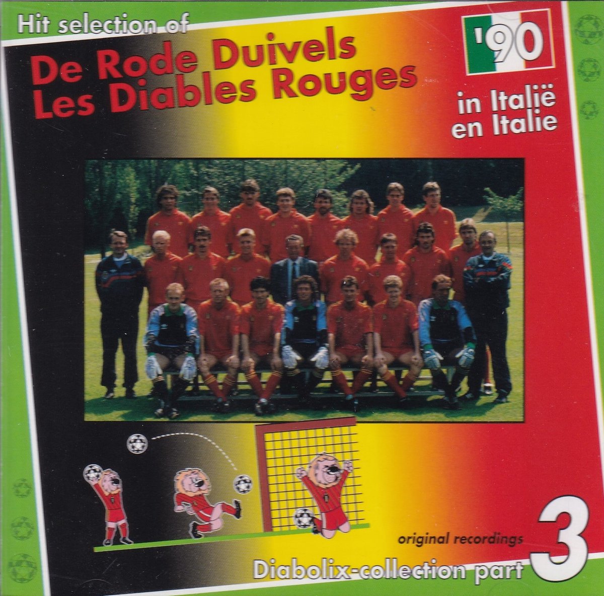 De Rode Duivels In Italië '90- Diabolix-colllectie Part 3