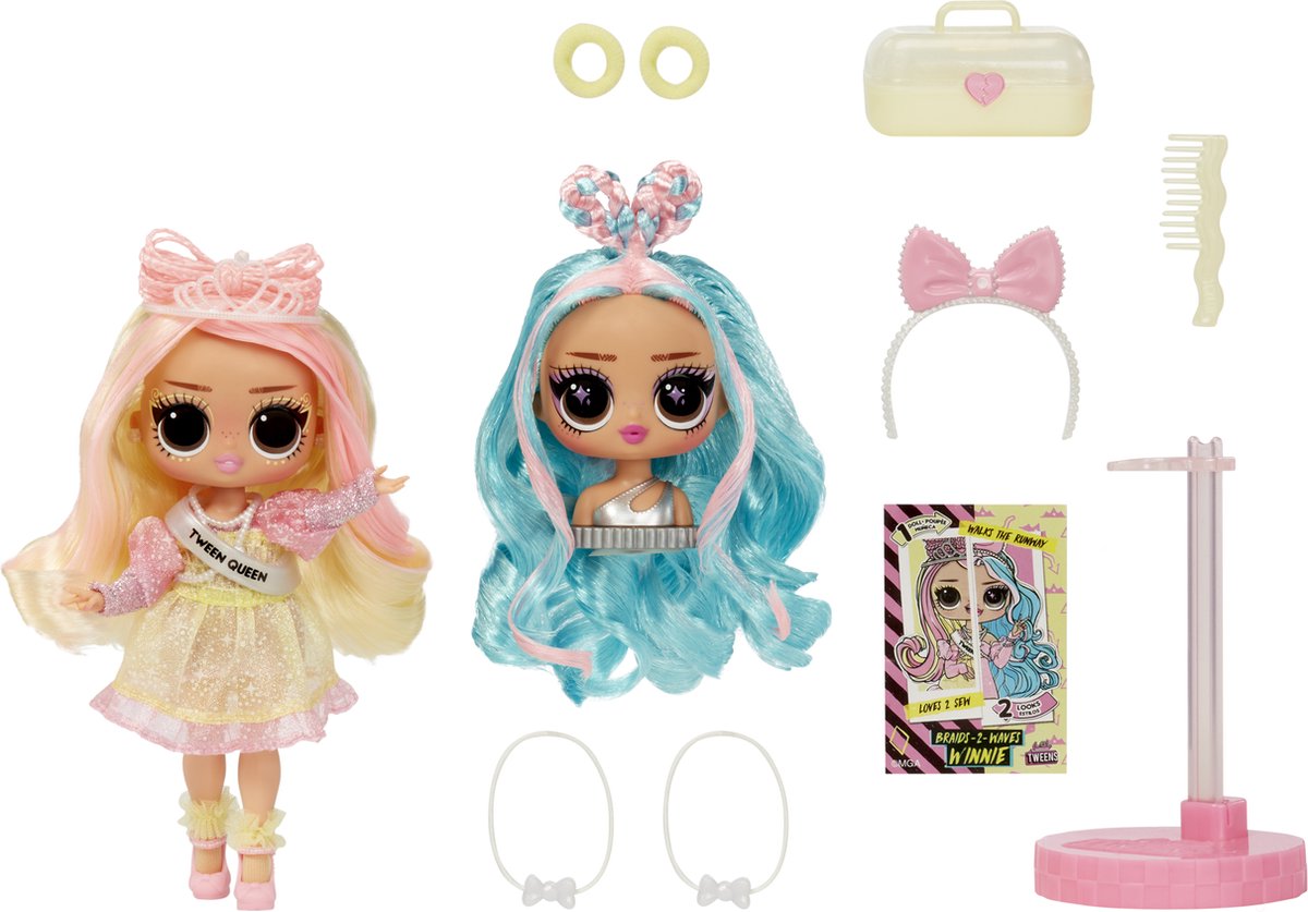 L.O.L. Surprise! Tweens Surprise - 16,5 cm - Swap Modepop - Braids-2-Waves Winnie — cadeau in Spellen & Speelgoed - foto 2