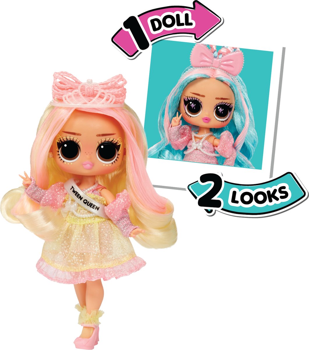 L.O.L. Surprise! Tweens Surprise - 16,5 cm - Swap Modepop - Braids-2-Waves Winnie — cadeau in Spellen & Speelgoed - foto 6