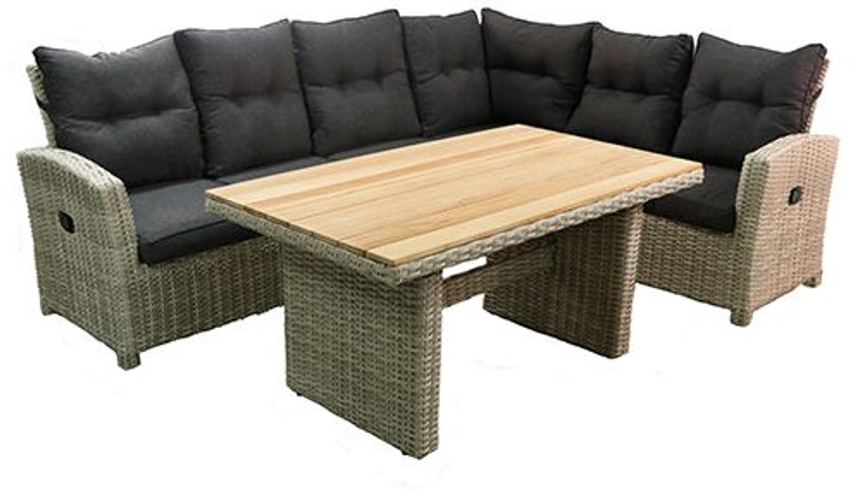 Your Own Living Cortila Lounge- diningset - Off White