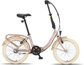 Pacto Nine Vouwfiets Shimano Nexus 3v Roze Plooifiets Lage Instap Folding Bike