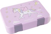 Bentobox, lunchbox, broodtrommel voor kinderen - Eenhoorn unicorn