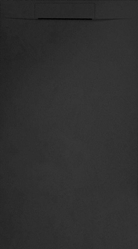 Plato Composietsteen Douchebak 160x90x3cm - Zwart
