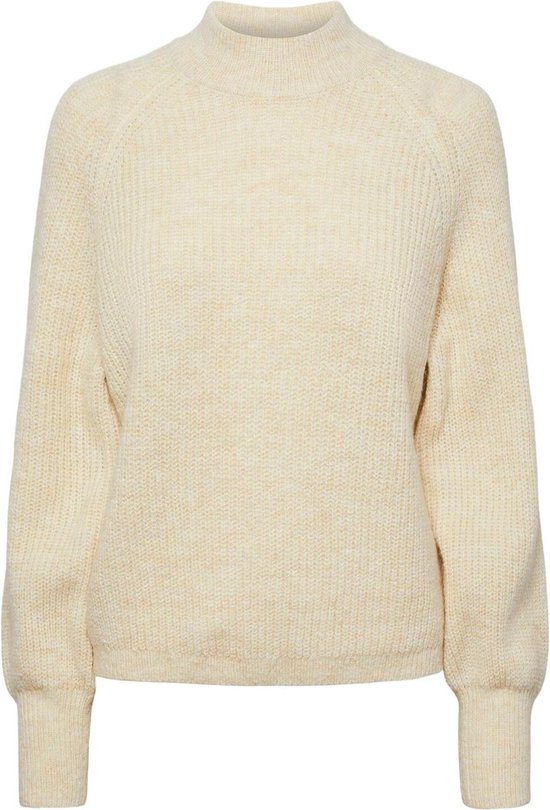 PIECES PCNATALEE LS O-NECK KNIT NOOS BC Pull Femme - Taille M