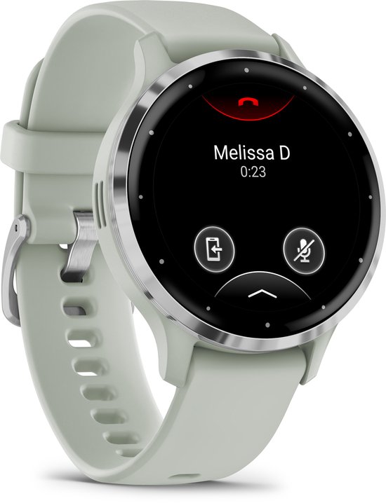 Garmin Venu 3s - Smartwatch - AMOLED-Scherm - 41mm - Sage Grey
