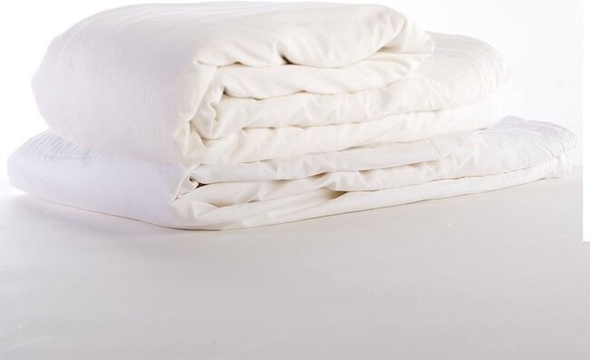 Zijden 4 Seizoenen dekbed set Belcanto (175+300 g/m2) - katoenen tijk - Silk Heaven - 140x220cm