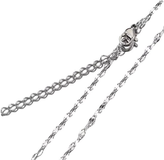 Tijgertanden Hars Zilveren Olifant Verstelbare Lederen Ketting - Boho Mannen Sieraden
