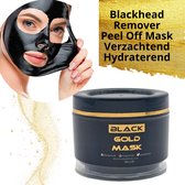 Black Gold peel off masker - Gezichtsmasker - Blackhead remover mask 100ml - Tegen mee eters en acne