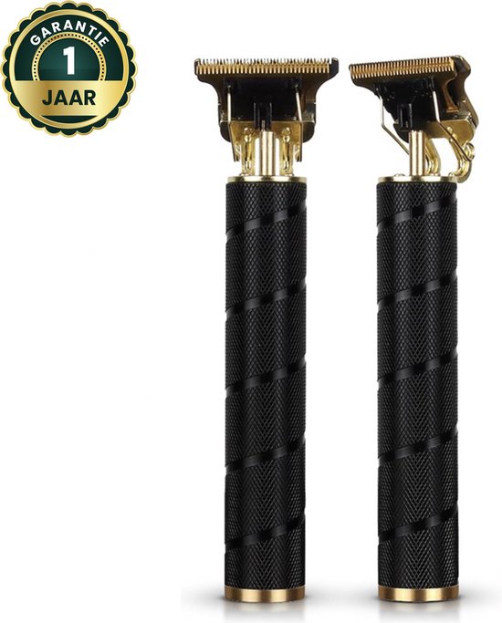 Allsa Tondeuse - Tondeuse Mannen - Trimmer - Baardtrimmer - Baardtrimmer Mannen - USB Oplaadbaar - Ruis Onderdrukking - Stainless Steel - Cadeau -Zwart