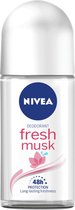 Nivea Deoroller - Fresh Musk 50 ml