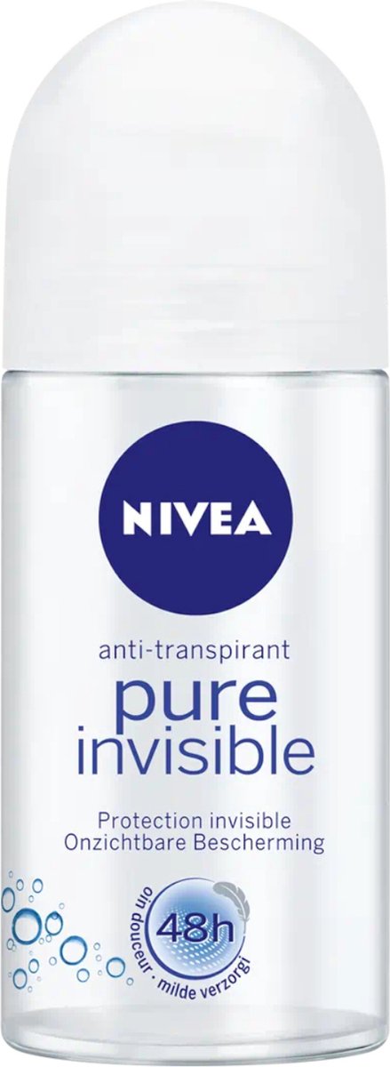 Goedkoopste Nivea Deodorant - Roll-on Pure Invisible 50 ml
