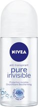 Nivea Deodorant - Roll-on Pure Invisible 50 ml