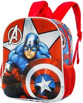 The Avengers - Rugzak - 3d - Marvel - Captain America - 31cm