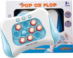 Pop or Flop Gameconsole blauw - Spel