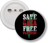 Button Met Speld - Save Gaza Free Palestine