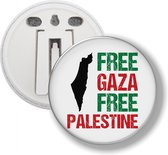 Button Met Clip - Free Gaza Free Palestine