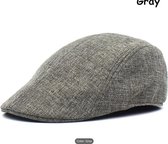 Flat Cap Grijs - Brits
