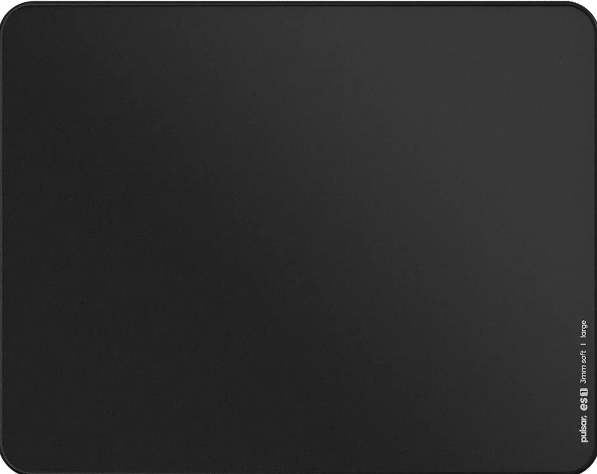 Pulsar ES1 eSports L - Muismat - 420 x 330 x 3mm - zwart