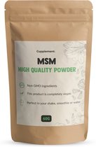 Cupplement - MSM Poeder 60 Gram - Gratis Scoop - MSM Preparaten - Geen Capsules of Tabletten - Puur - Powder - Anti Aging