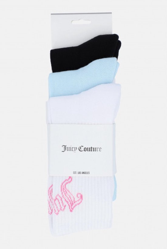 Juicy Couture Manon 3 pack socks with logo Multi color TU