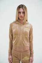 Juicy Couture Rec arch Nomad geborduurd logo hoodie with pants Nomad S/XS