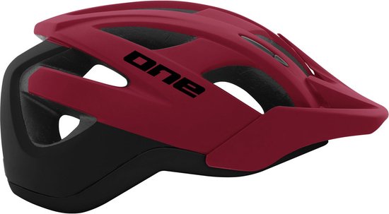One helm mtb Trail Pro s/m zwart rood