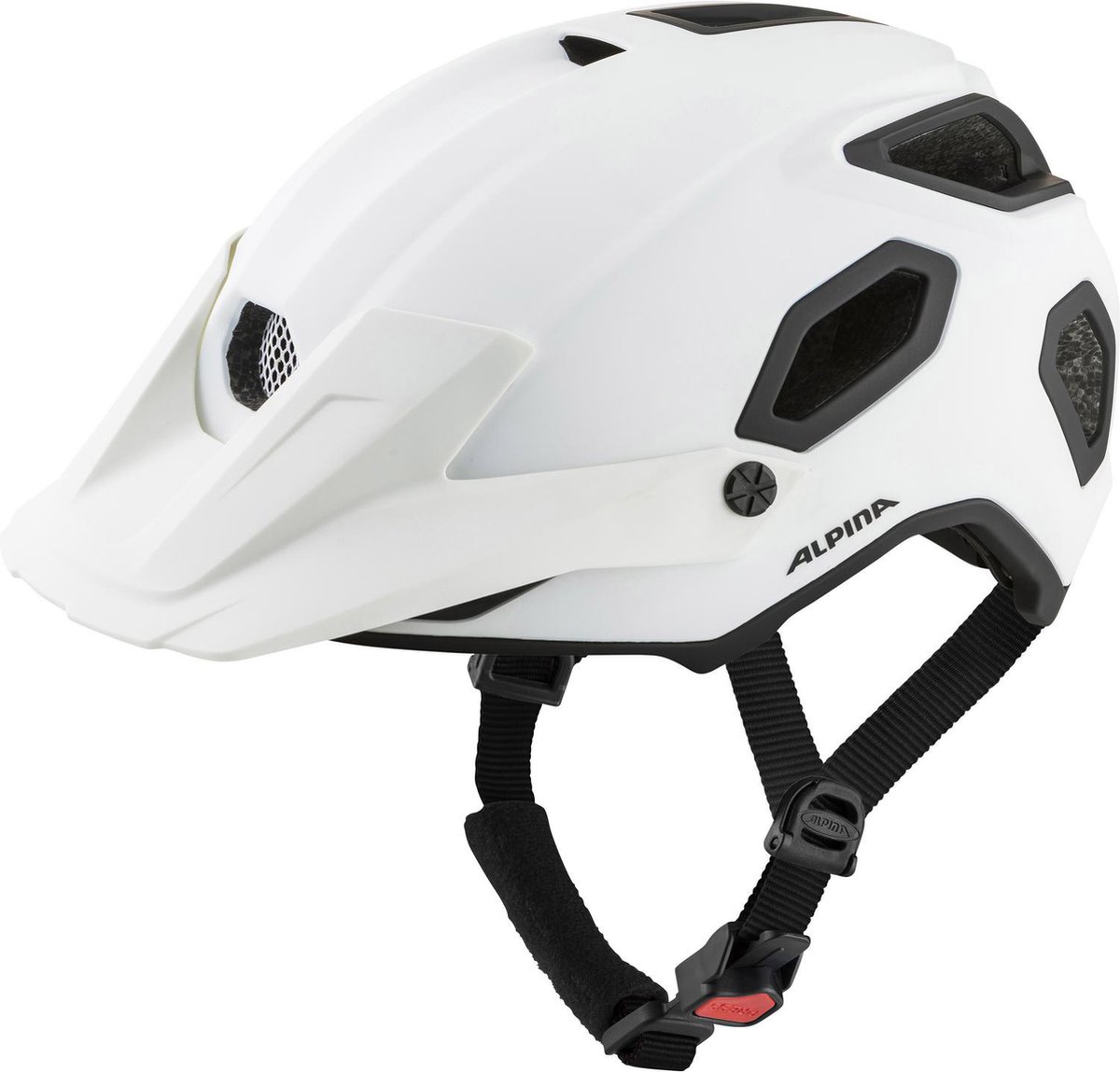 Alpina Comox Helmet, wit Hoofdomtrek 57-62cm