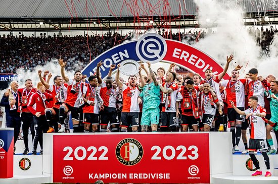 Feyenoord- poster 50x70cm: de Huldiging