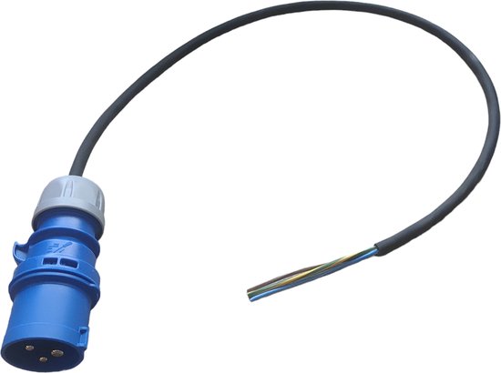 Jumbo Avvolgicavo 25 Metri H07RN-F 3G2,5 Mmq Giallo Con 4 Prese Con Contatto Di Protezione